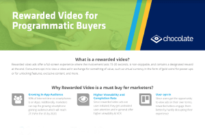 Importance of Rewarded Video Ads for Programmatic Buyers